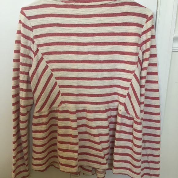Free people striped peplum cardigan - Picture 5 of 10